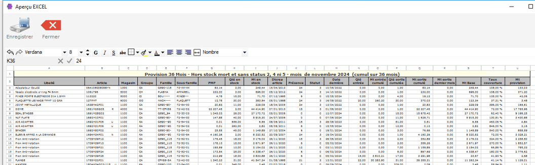 Comptabilisation des provisions pour dépréciation