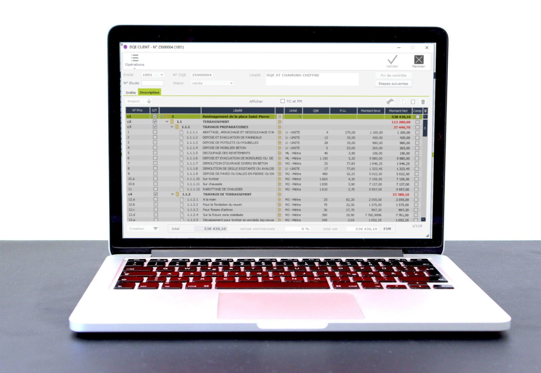 Logiciel ERP pour BTP HexaOpale Logiciel ERP pour BTP HexaOpale